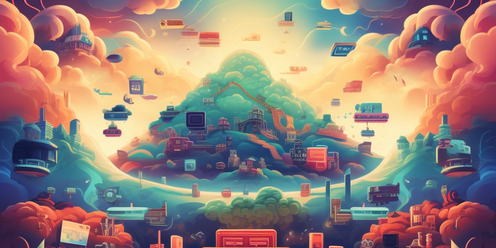 Cloud Gaming art